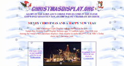 Desktop Screenshot of christmasdisplay.org